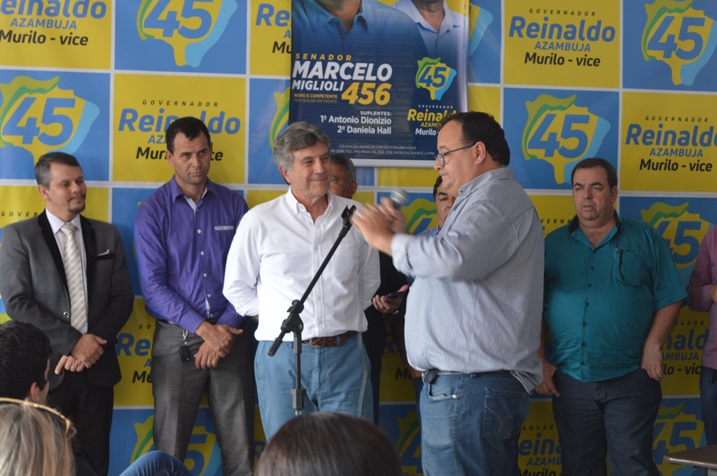 Prefeito Dr. Bandeira destacou as parcerias realizadas com o Estado / Foto: Moreira Produções