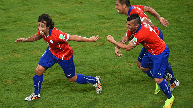 Chile primeiro pressiona e depois resiste para vencer Chile primeiro pressiona e depois resiste para vencer