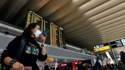 Governo da Itália decreta bloqueio do país para conter coronavírus Devido à rápida disseminação mundial do novo vírus corona, a Itália declarou a emergência nacional (Crédito: AFP/Arquivo)