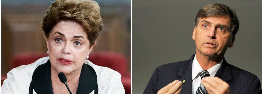 Dilma: Bolsonaro é produto de intolerância, racismo, misoginia Dilma: Bolsonaro é produto de intolerância, racismo, misoginia