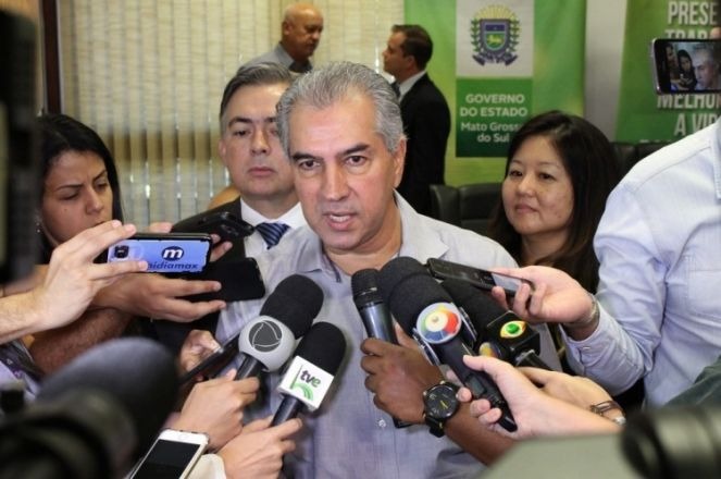 Reinaldo anuncia ampliação de hospitais em Caarapó e Amambai hoje (16) O governador Reinaldo Azambuja (Foto: Chico Ribeiro)