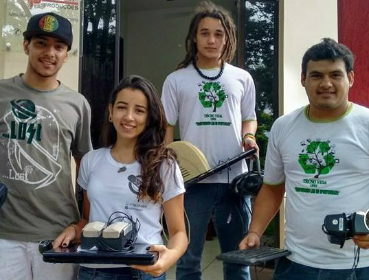 Em Amambai, skatistas promovem campeonato e responsabilidade social A coleta de lixo eletrônico aconteceu no dia 5 de setembro na pista Wagner Bampi Paixão / Foto: Moreira Produções