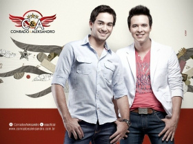 Conrado & Aleksandro, uma das atrações da Expobai 2012 Conrado & Aleksandro