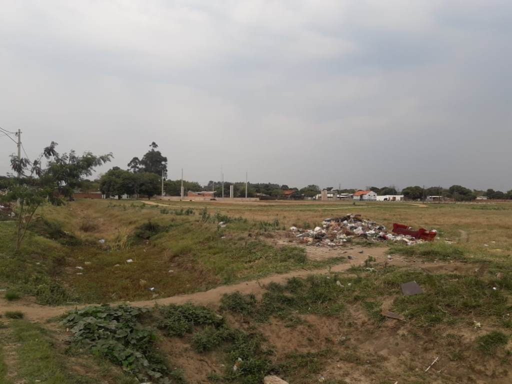 Lixo doméstico deposito no Parque da vila Cristina / Foto: Assessoria 