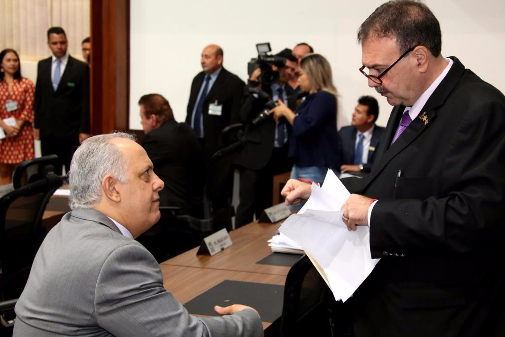 Deputados Flavio Kayatt e Dr. Paulo Siufi conversam sobre projetoFoto: Divulgação 
