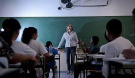 ONU quer saber o que os estudantes pretendem aprender e o que pensam das escolas onde estudam  foto/EBC