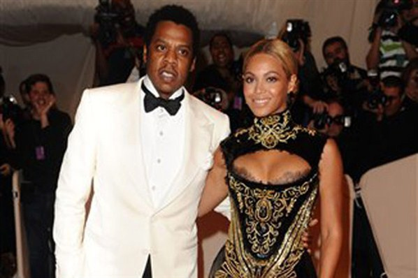 Casais apaixonados quando a música toca o coração Jay Z e Beyoncé