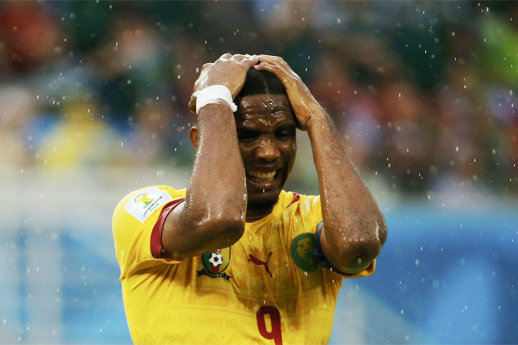 Eto’o pode desfalcar Camarões no restante da Copa do Mundo Eto’o pode desfalcar Camarões no restante da Copa do Mundo