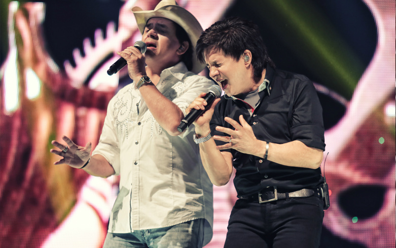 A dupla sertaneja Chitãozinho e Xororó se apresenta na noite de sexta-feira, 9 de setembro / Foto: Divulgação