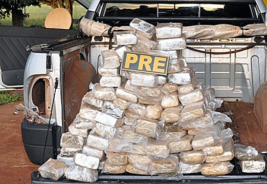 PRE apreende 60kg de maconha