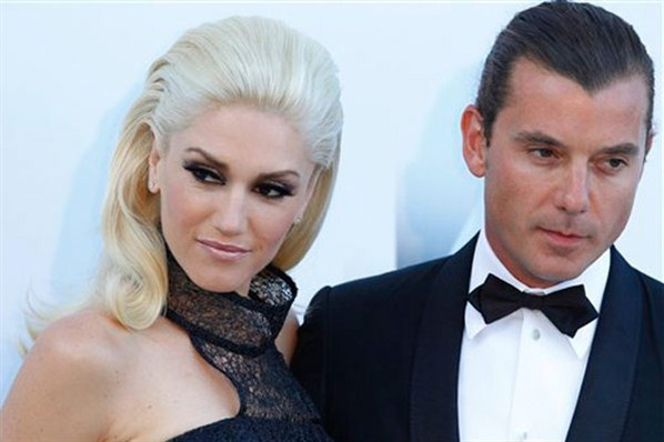 Casais apaixonados quando a música toca o coração Gwen Stefani e Gavin Rossdale