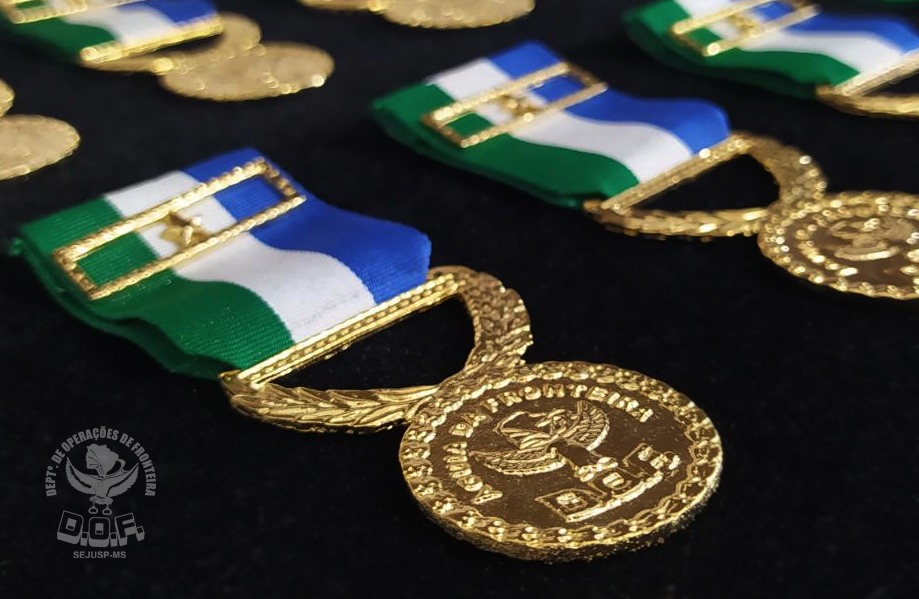 DOF outorga Medalha Águia da Fronteira a 61 personalidades Foto: DOF