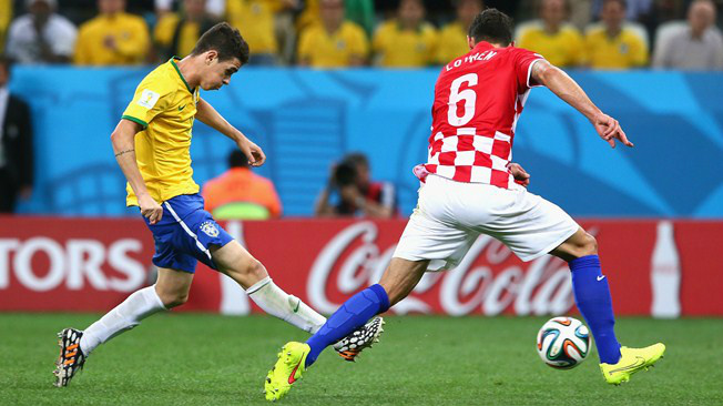 A história de Oscar, o meia que responde em campo A história de Oscar, o meia que responde em campo