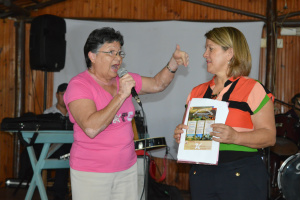Representante da Fetems, professora Maria Ildonei de Lima PedraFoto: Moreira Produções