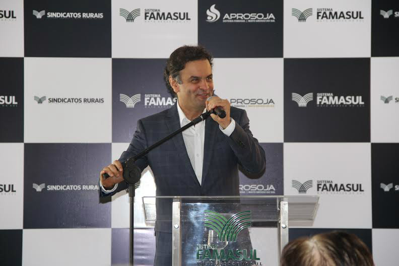 O  pré-candidato à presidência da República Aécio Neves (PSDB-MG).