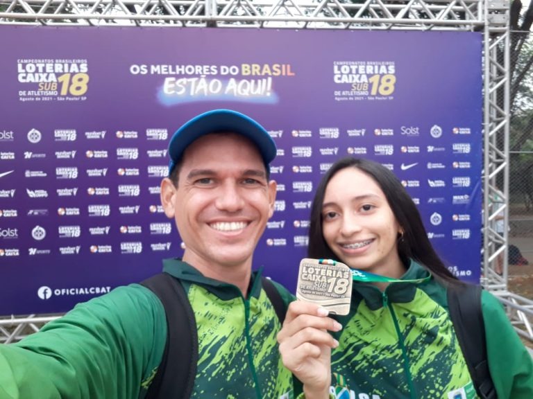 Beneficiários do Bolsa Atleta MS brilham no Brasileiro Sub-18 de Atletismo Isabelly Gonçalves Rodrigues, de Corumbá, foi bronze na competição