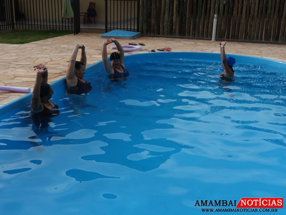 As aulas de Hidroginástica serão ministradas na piscina do Simted / /Foto: Assessoria