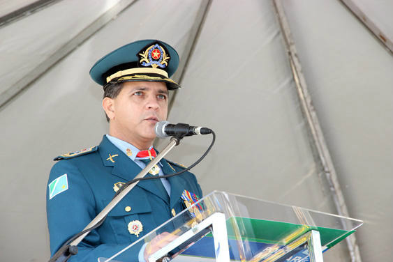 Coronel David deixa o Comando-Geral da PMMS