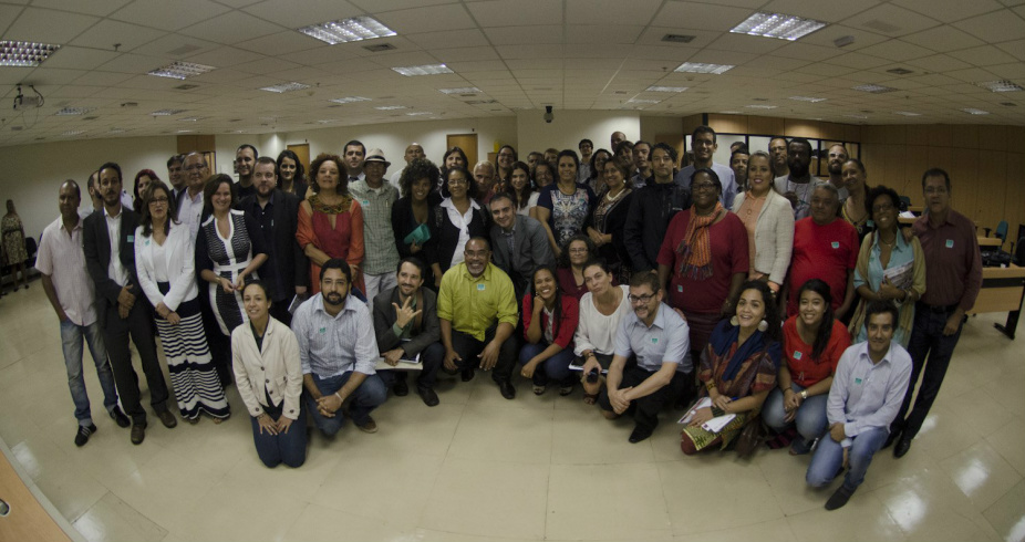  Entre os temas discutidos estiveram o novo papel dos gestores e o Termo de Compromisso Cultural (TCC), que substituirá os convênios na relação entre o Estado e os Pontos de Cultura. (Foto: Janine Moraes)