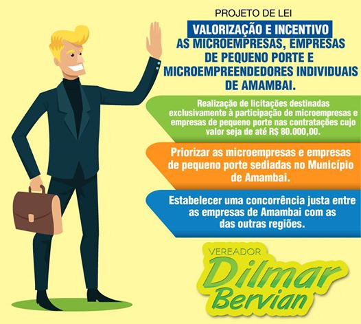 Projeto beneficia empresas de Amambai Projeto beneficia empresas de Amambai