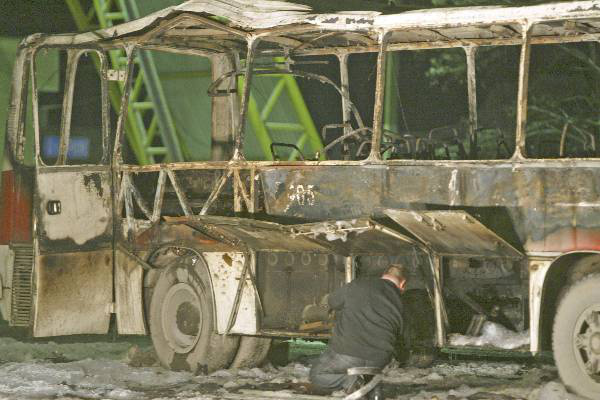 Explosão de ônibus na Rússia deixa seis mortos e 20 feridos