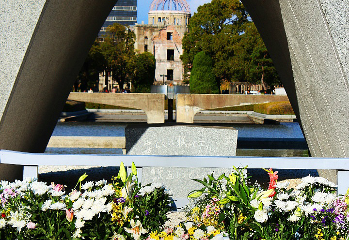 O Memorial da Paz de Hiroshima, chamado Cúpula Genbaku ou Cúpula da Bomba Atômica, pelos japoneses. Foto: Fernanda Carvalho/ Fotos Públicas