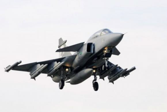 Argentina demonstra interesse na compra de caças Gripen fabricados no Brasil Foto: Divulgação