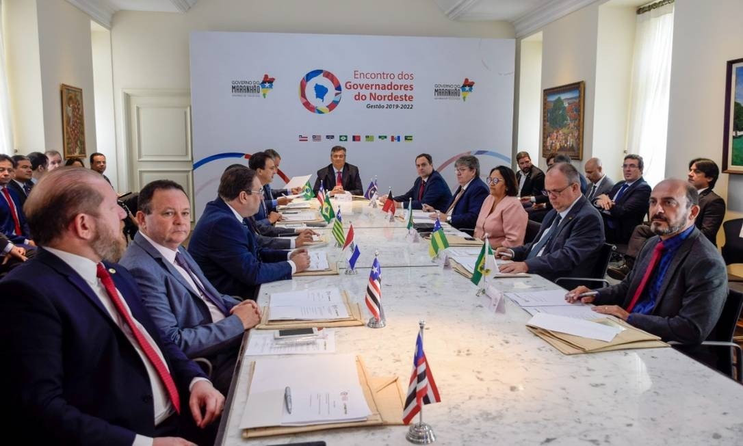 Governadores do Nordeste /  Foto: Karlos Geromy / Governo do Maranhão
