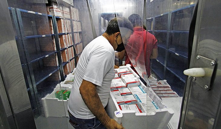 Mato Grosso do Sul recebe mais 40.300 doses de vacina contra a Covid-19 Foto: Saul Schramm