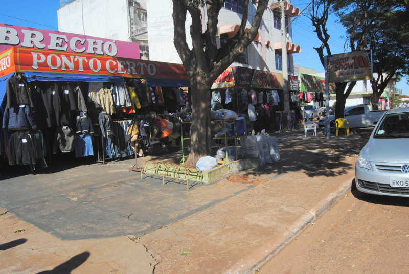 Rua da República, região central da cidade