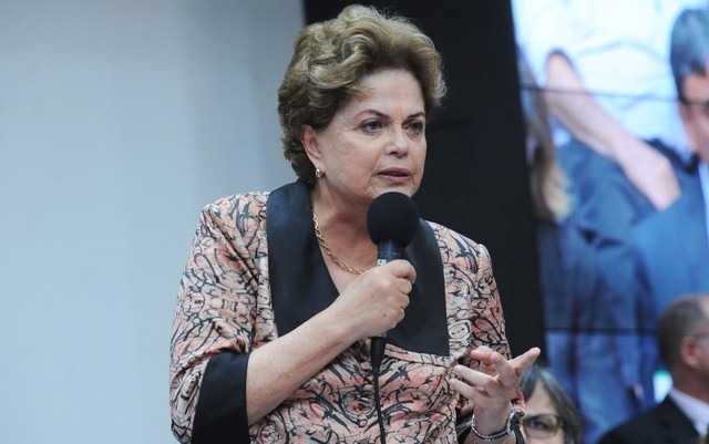 Dilma vai ao Congresso pela 1ª vez desde o impeachment A ex-presidente Dilma Rousseff durante ato na Câmara; ela voltou ao Congresso pela primeira vez desde o impeachment — Foto: Cleia Viana/Câmara dos Deputados