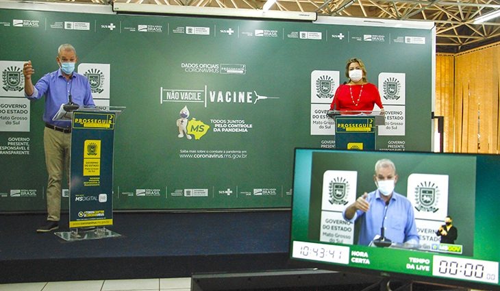 Em live, secretário esclarece dúvidas sobre 3ª dose da vacina contra Covid-19 Foto: Divulgação