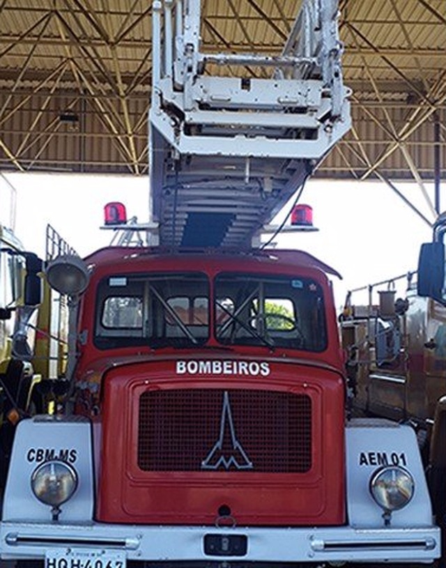 MS Mais Seguro: Corpo de Bombeiros de MS terá escada de 60 metros