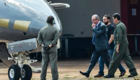 Preso na quarta-feira em Brasília, o ex-deputadofoi levado  para Curitiba Arquivo/Agência Brasil