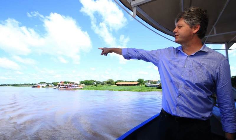 Secretário Jaime Verruck diz que Semagro acompanha a situação nos rios do EstadoFoto: Divulgação