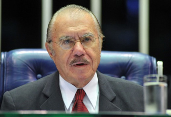 Presidente do Senado Federal, senador José Sarney (PMDB.
