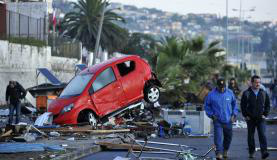 Brasileiro diz que alerta de tsunami no Chile assustou turistas e provocou caos Brasileiro diz que alerta de tsunami no Chile assustou turistas e provocou caos