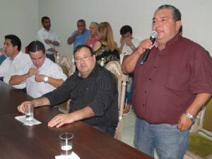 Dr. Bandeira é indicado como pré-candidato a prefeito de Amambai pelo PSDB Valter Brito (DEM) / Foto: Moreira Produções