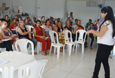 Amambai realiza a 1ª Conferência Municipal de Políticas Públicas para Mulheres Derli Jaime, presidente do Movimento das Mulheres de Amambai / Foto: Moreira Produções