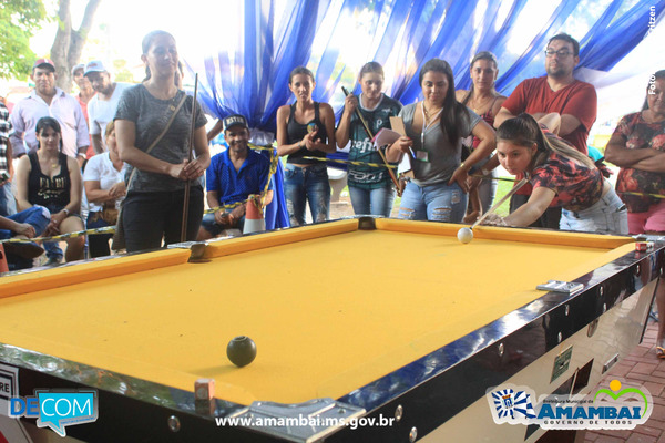 2º Torneio de Sinuca em Amambai reuniu mais de 200 participantes Foto: Decom