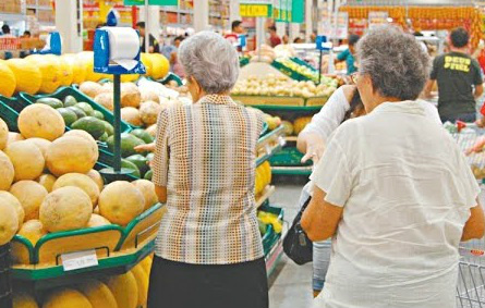 Inflação para terceira idade é de 9,6% Inflação para terceira idade é de 9,6%