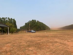 Governo intensifica combate a incêndios em três regiões de MS no fim de semana