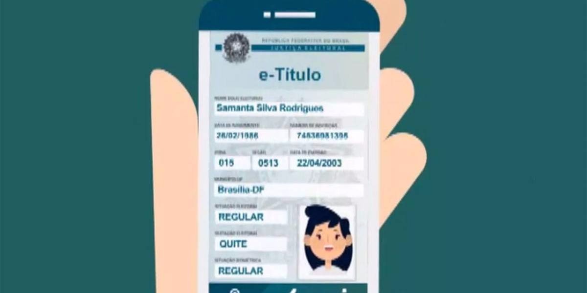 TSE lança aplicativo para substituir título de eleitor em papel TSE lança aplicativo para substituir título de eleitor em papel