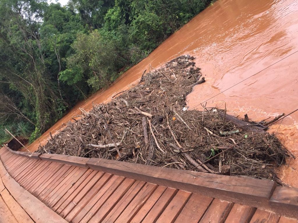 A ponte está interditada por tempo indeterminado / Foto: Divulgação