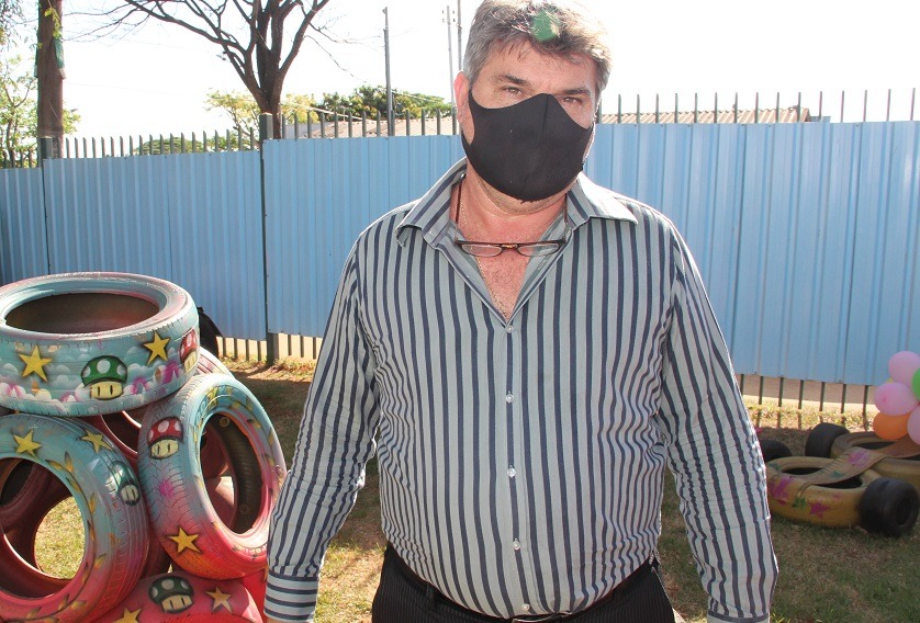 Projeto social da Agepen já beneficiou mais de 5,5 mil crianças Mauro retrata a importância do papel da educação na sociedade.Foto: Tatyane Santinoni, Agepen