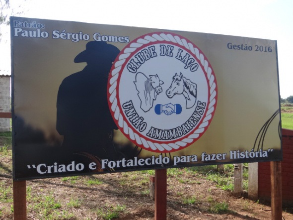 O encontro vai acontecer na sede do Clube de Laço União Amambaiense / Foto: Moreira Produções