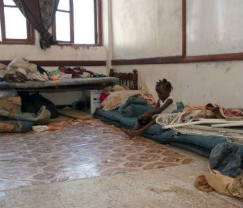 Condições precárias no Iêmen. Foto: Ocha/Eman al Awami