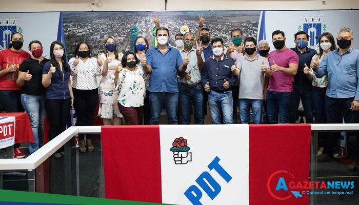 PDT abre mão de concorrer a prefeito para fortalecer candidaturas a vereador PDT lança 15 candidatos a vereador e não indica nomes para concorrem aos cargos de prefeito e vice-prefeito / Foto; Vilson Nascimento/A Gazeta News