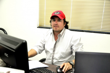 O secretário de Agricultura do Município, Jodeilton do Amaral.