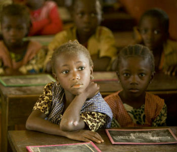 Diferenças na educação das crianças mais pobres. Foto: Unicef